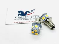 Bóng Đèn LED Màu Vàng E12-8 24V  8 Bóng